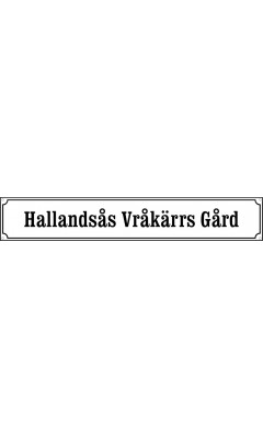 Emaljskylt gatuskylt Ramlösa 72 x 12 cm vit och svart personlig med 26 bokstäver Emaljskylt gatuskylt Ramlösa 72 x 12 cm vit och svart personlig med 26 bokstäver